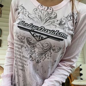 LONG SLEEVE HARLEY DAVIDSON TOP